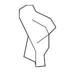 85552130 - Body: Seat Back Frame Bracket for Chevrolet: Equinox | GMC: Terrain Image