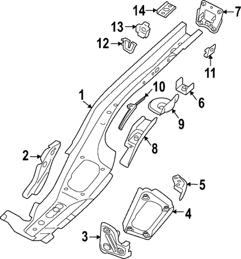 Rails & Components for 2023 Volkswagen Golf R #0