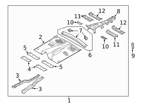 Floor for 2024 Lincoln Aviator #0