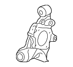 52215SWBA00 - : 2007-2011 Honda CR-V - Knuckle L Rear for Honda: CR-V Image