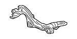 50300SWAA00 - Suspension: Suspension Sub-frame Cross-member for Honda Image
