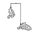999050209 - Steering: Switch for Mercedes-Benz Image