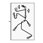 8K0972254 - Brakes: ABS Sensor Wire for Audi: A4, A4 Quattro, A5, A5 Quattro, S4, S5 Image