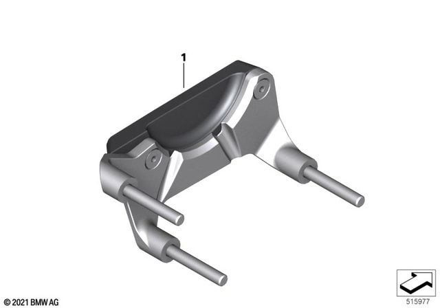 77149830123 - Protection: Engine Protector Set, Left for BMW-Motorrad Image