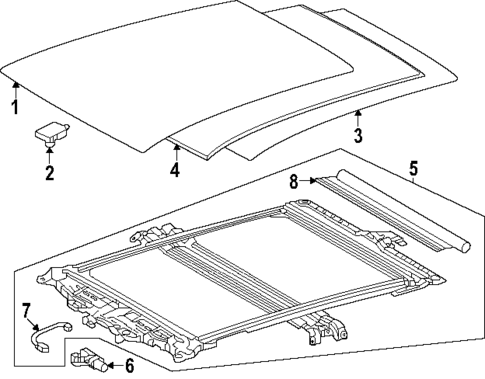Sunroof for 2024 Subaru Solterra #0