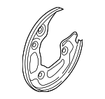 4H0615611H - : Splash Shield for Audi: A8 Quattro, S8 Image