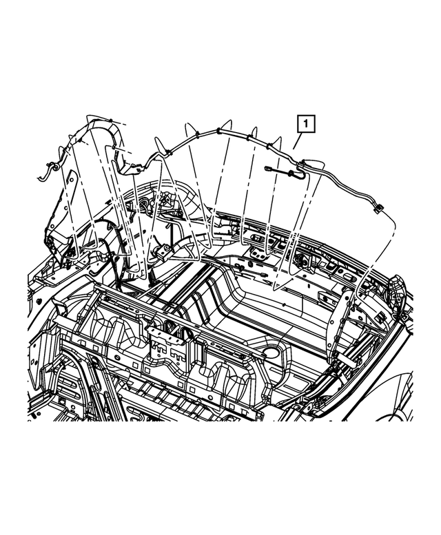 5084960AE - Electrical: Deck Lid Wiring for Mopar Image