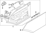 2019-2023 Audi - Pocket Assembly Connector