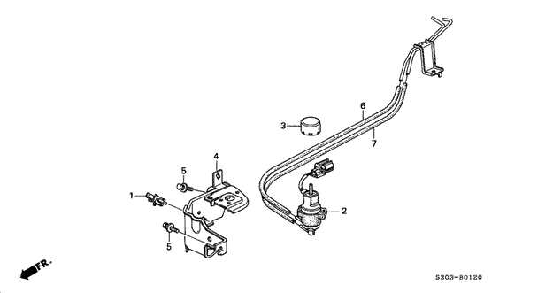EGR Control Device for 1997 Honda Prelude #0