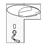 92750255008MDS - : High Mount Lamp for Hyundai Image