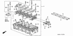 12204PNA305 - Engine: GUIDE, VALVE (OVER SIZE) for Acura Image