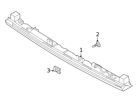 High Mount Lamps for 2021 Lincoln Aviator #0