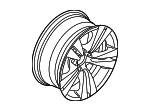 36116783284 - : Wheel, Alloy for BMW: 528i, 528i xDrive, 535i, 535i xDrive, 550i, M5 Image