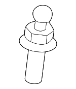 LR025918 - Engine: Inlet Duct Stud for Land Rover: Discovery Sport, LR2, Range Rover Evoque, Range Rover Velar Image