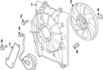 3861568AA01 - : A/C Shroud for Honda: CR-V Image