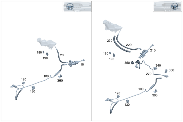 1772900100 - Pedal Assembly: Clutch Master Cylinder for Mercedes-Benz: 180A, 180b, 220a, A220, CLA250, CLA35 AMG, CLA45 AMG, CLA45 AMG S, GLA250, GLA35 AMG, GLA45 AMG, GLB250, GLB35 AMG Image image