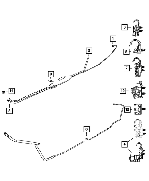 Fuel Lines for 2008 Dodge Ram 1500 #0