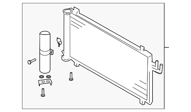 Value Advantage™ CONDENSER ASSEMBLY - Nissan (K2100-CD00JNW)