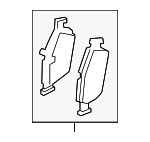 32373348 - Brakes: Brake Pads for Volvo Image