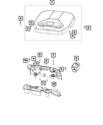 68414305AA - : Engine Cover for Mopar Image