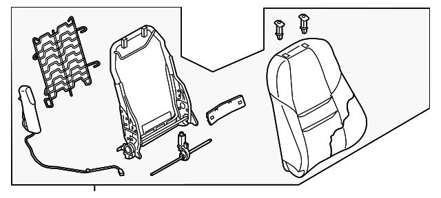 ta19805527ページ TC5A-88-130-18 - Seat Back Assembly - 2021-2023 Mazda CX-9 | Mazda