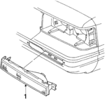 918733 - Electrical: Park Lamp for Oldsmobile: Cutlass Ciera Image
