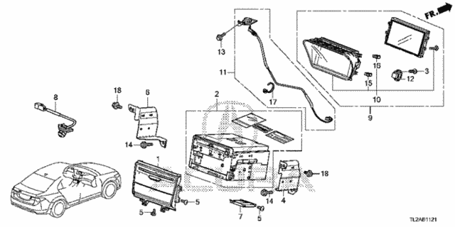 Navigation System for 2014 Acura TSX #0