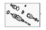 434300C040 - Suspension: Axle Assembly for Toyota: Sequoia, Tundra Image