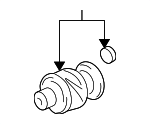 12600171 - Cooling System: Thermostat for GM Image