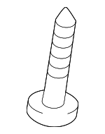 1243104209B - : License Lamp Screw for Hyundai Image