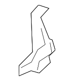 1656224020 - : Bumper Side Lower Seal for Lexus: UX200, UX250h, UX300h Image