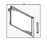 64509239944 - : Condenser for BMW: X5, X6 Image