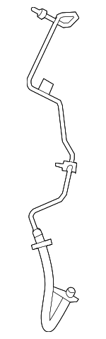 68171912AA - Brakes: Brake Hydraulic Hose for Chrysler: 200, Sebring | Dodge: Avenger Image