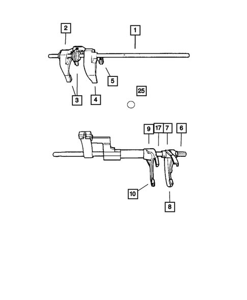 Forks and Rails for 2002 Dodge Viper #0