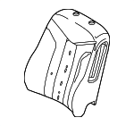 BN7Z5464811A - Body: Seat Back Pad for Ford Image