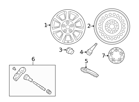 Wheels for 2009 Mazda Tribute #0