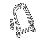 13551363 - Body: Seat Back Frame for Buick: Enclave, LaCrosse | Cadillac: XT5, XT6 | Chevrolet: Malibu, Traverse, Traverse Limited | GMC: Sierra 1500, Sierra 3500 HD Image