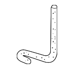 78121058L - Cooling System: Hose for Audi: 100, 100 Quattro, 90, 90 Quattro, A4, A4 Quattro, A6, A6 Quattro, Cabriolet Image