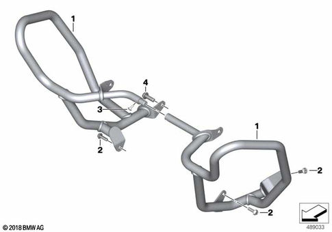 Engine, Ancillary Guard Components for 2017 BMW-Motorrad F 850 GS Adventure #1