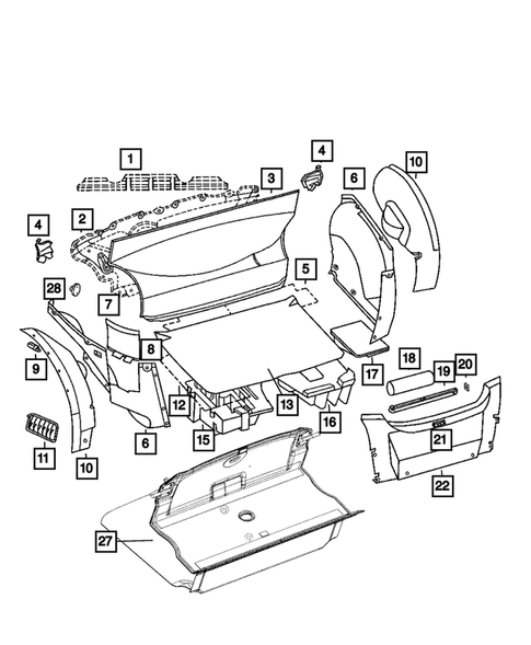 Carpets, Floor Mats, Load Floor, and Silencers for 2008 Chrysler Crossfire #0