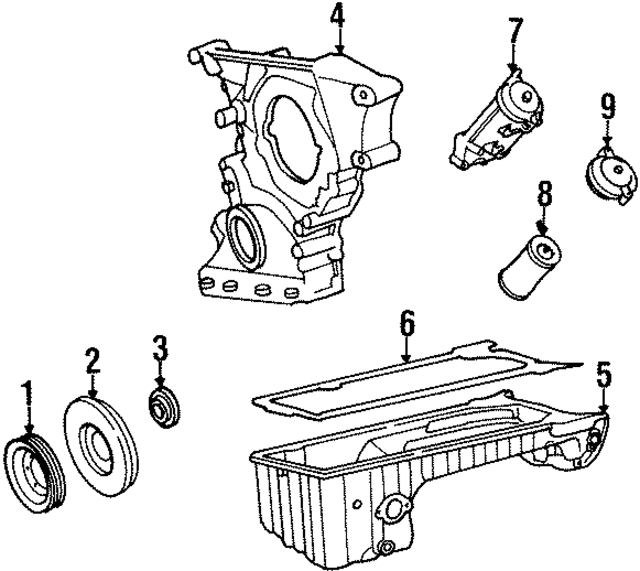 6031801010 - Maintenance &amp; Lubrication: Oil Filter for Mercedes-Benz Image