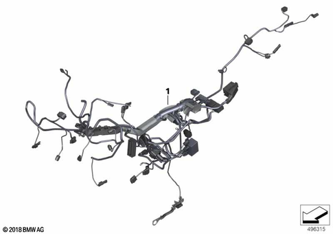 Cable Harness for 2020 BMW-Motorrad R 1250 RT #1