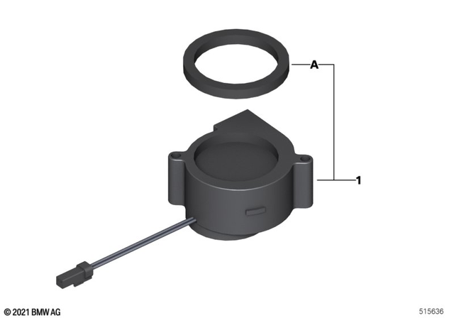 61347924644 - General Electrical System: Fan -  for BMW-Motorrad Image