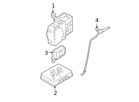 Electrical Components for 2006 Hyundai Sonata #1