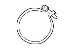 L3K913736 - Engine: Air Hose Clamp for Mazda: 3, 6, CX-7 Image