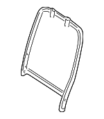 16748360 - Body: Seat Back Frame for GM Image