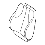 88992187 - Body: Seat Back Cover for GM Image