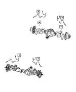 68457713AB - Electrical: Wheel Speed Sensor for Mopar Image