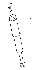 5181545AC - Suspension: Shock Absorber for Chrysler: 300 Image