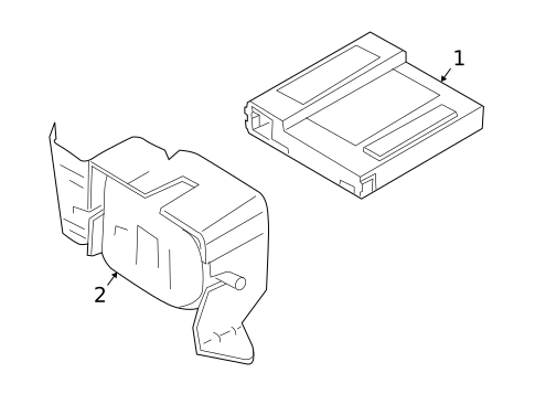 Anti-Theft Components for 2010 Volvo C30 #0